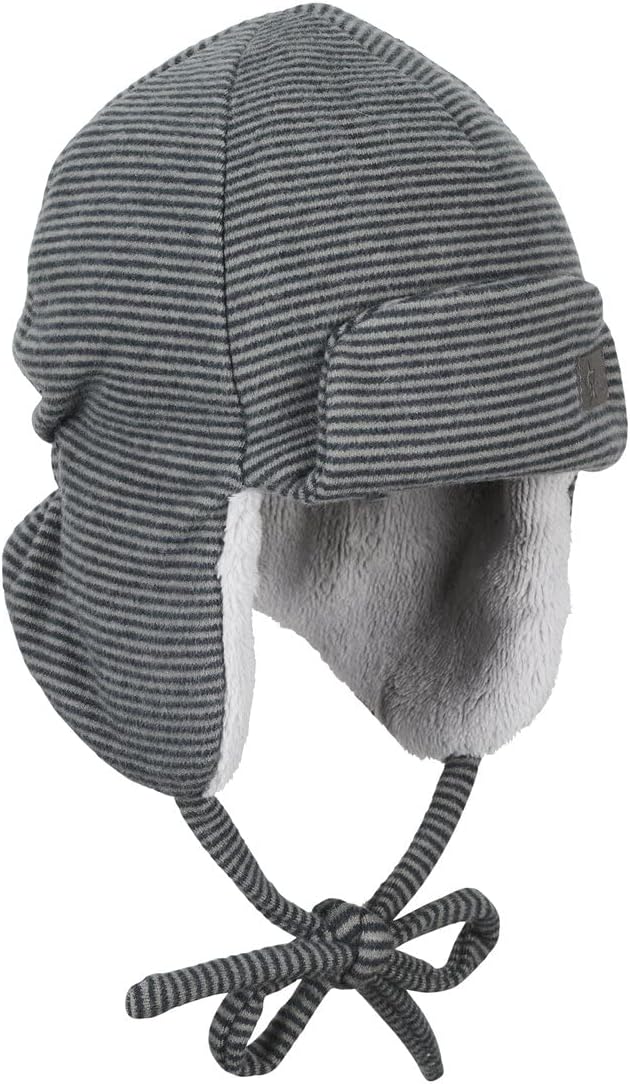 Thumbnail 3 de Sterntaler Fliegermütze Streifen Bonnet Bébé Fille — bonnet d'hiver en polaire avec cache-oreilles