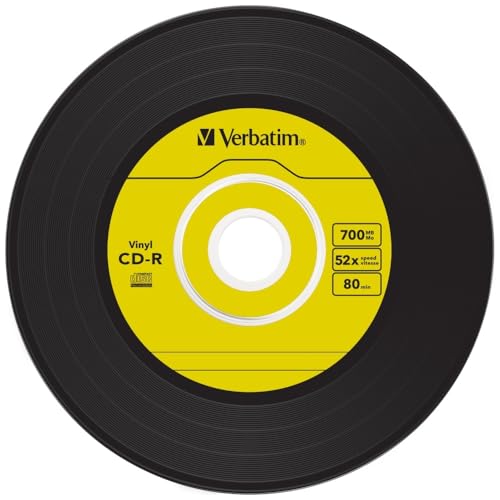 Thumbnail 1 de Verbatim CD-R AZO Data Vinyl Pack 10 unidades 💿