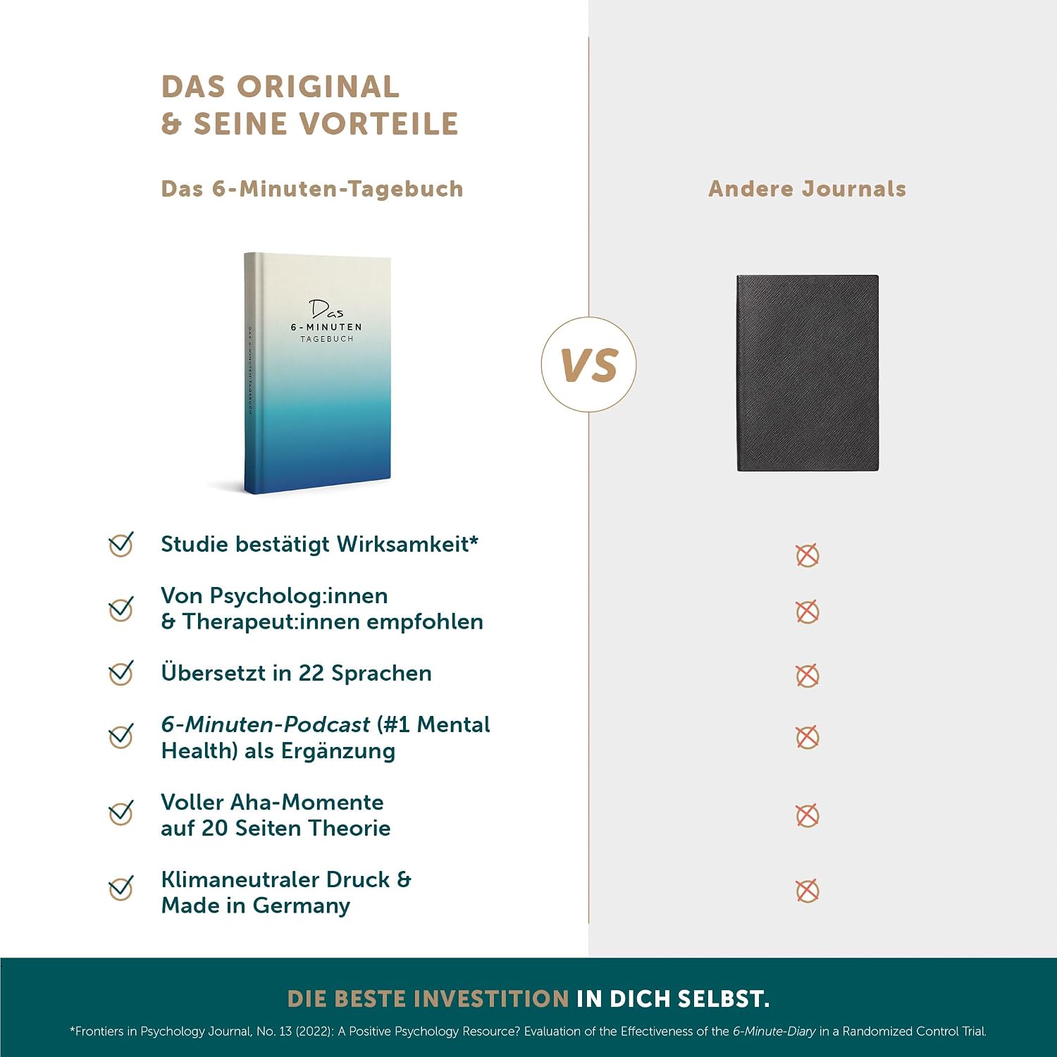 Thumbnail 5 de 6-Minuten Tagebuch 2026 – Dankbarkeitstagebuch 📕