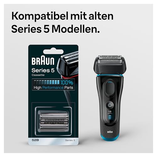 Thumbnail 1 de Braun Series 5 Rasierkopf 52B – Schwarz (Kompatibilität mit Series 5, 18 Monate Austausch empfohlen)