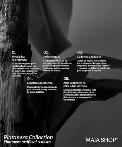 Thumbnail 6 de Bananier artificiel Maia Shop 120 x 60 cm