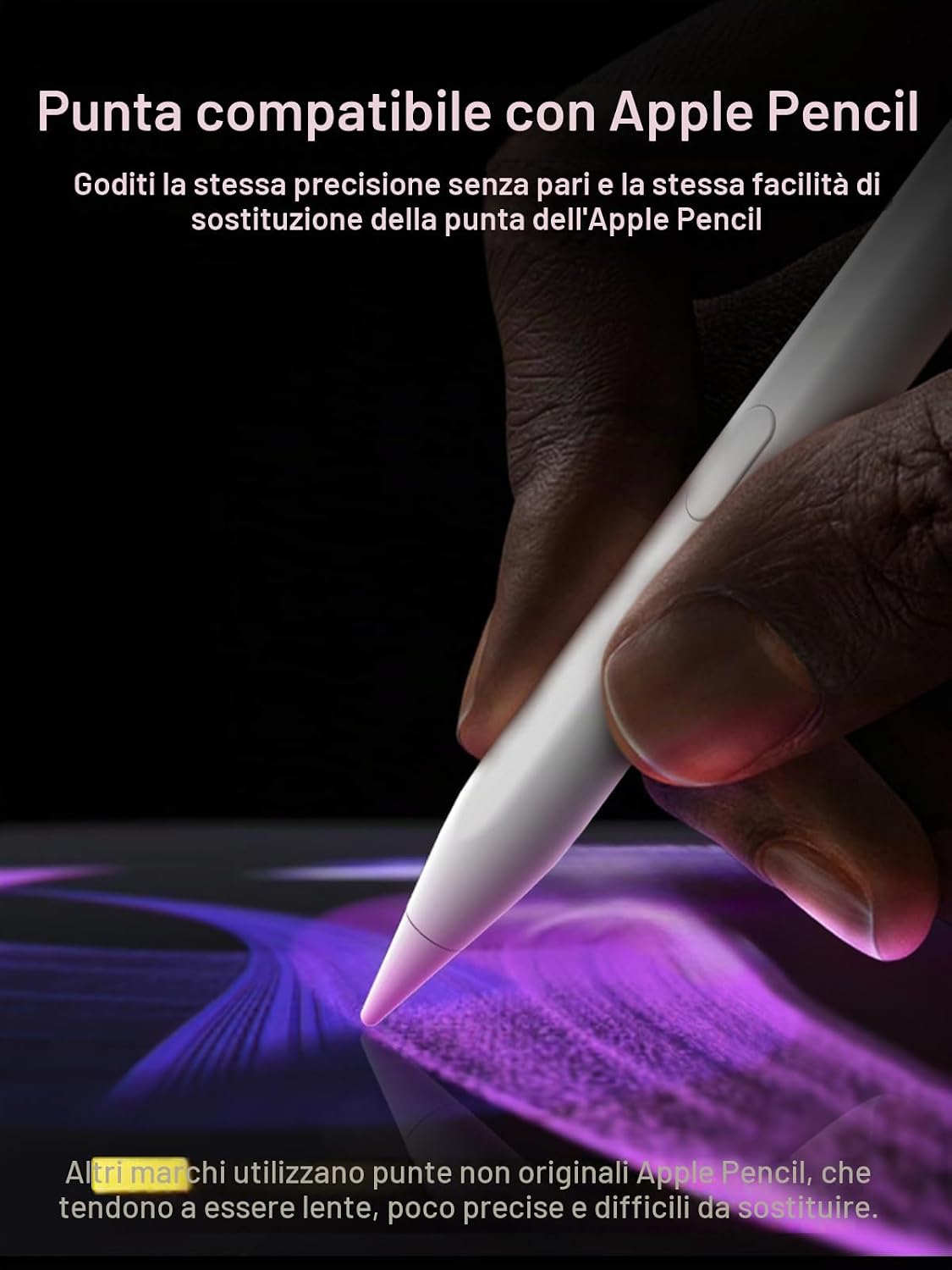 Detalle de Penna per iPad ricarica rapida 30 minuti