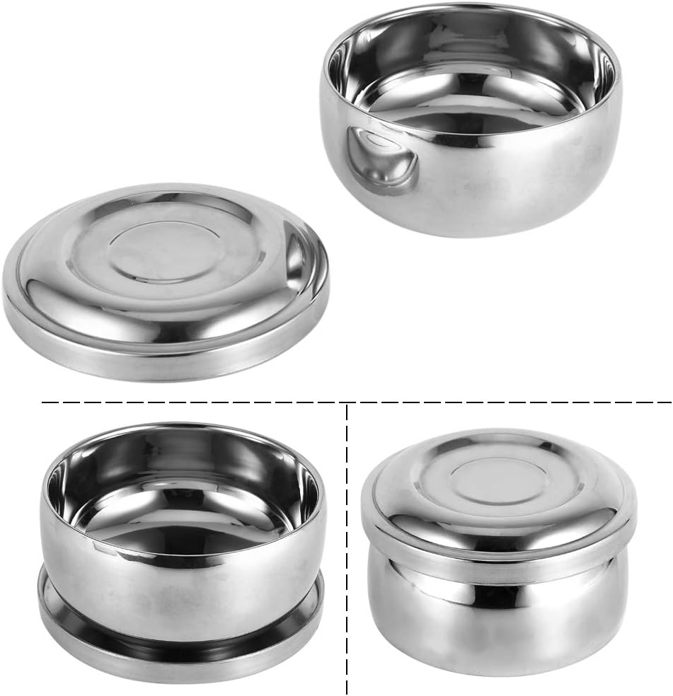 Thumbnail 6 de YUYTE YUYTEJM013090525 scheerkom van roestvrij staal met deksel, 11 cm