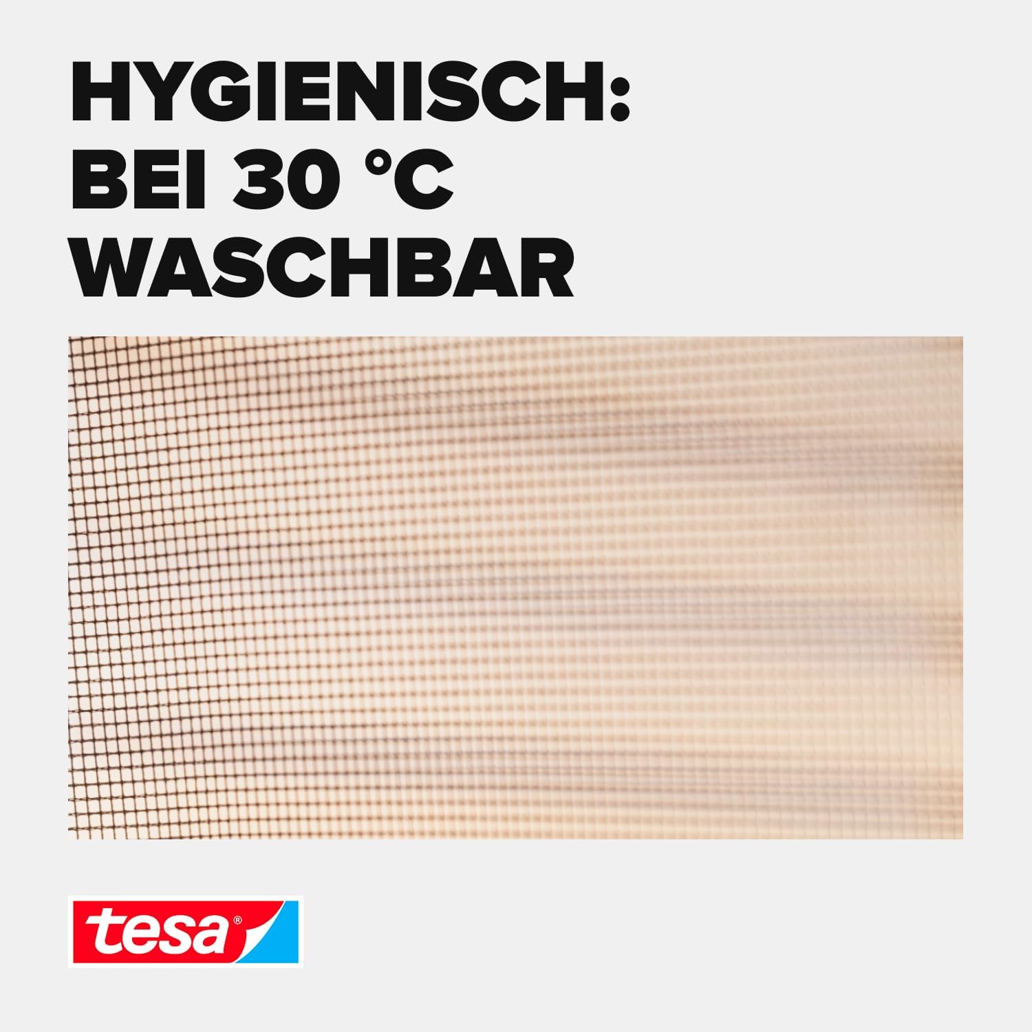 Thumbnail 6 de tesa INSECT STOP Klett Fliegengitter Premium für Türen – 2-tlg, 120 cm x 220 cm, Anthrazit