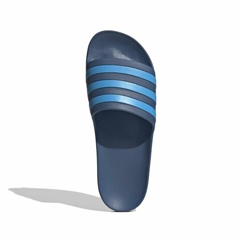 Detalle 2 de adidas Adilette Aqua Slides Unisex – Dusky Petrol/Lucid Aquamarine, Größe 42 EU