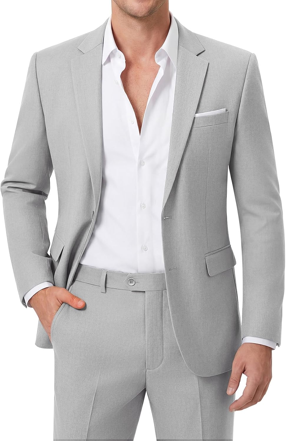 Thumbnail 6 de MAGE MALE Men's Suit Set, Slim Fit
