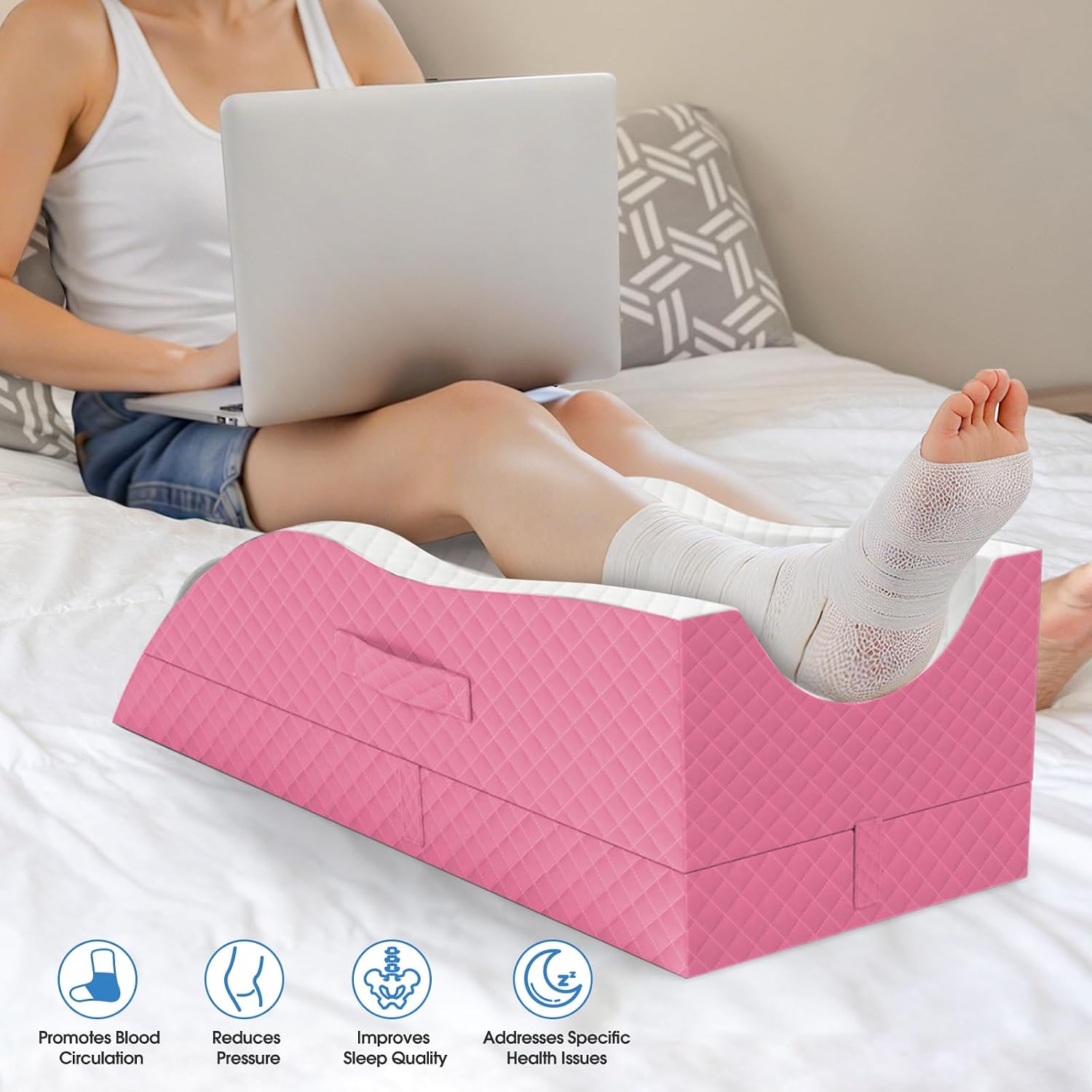 Thumbnail 4 de TranquilRelax Leg Elevation Pillow, Memory Foam