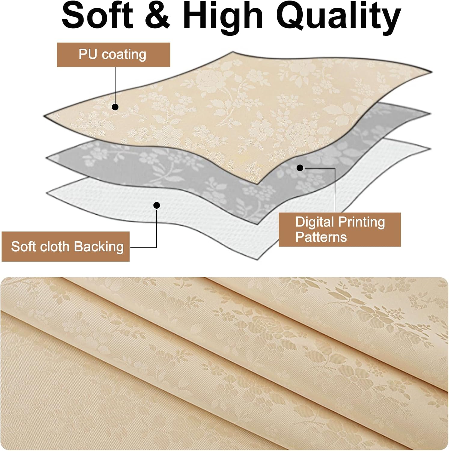 Thumbnail 6 de Smiry Rectangle Table Cloth 60" x 84