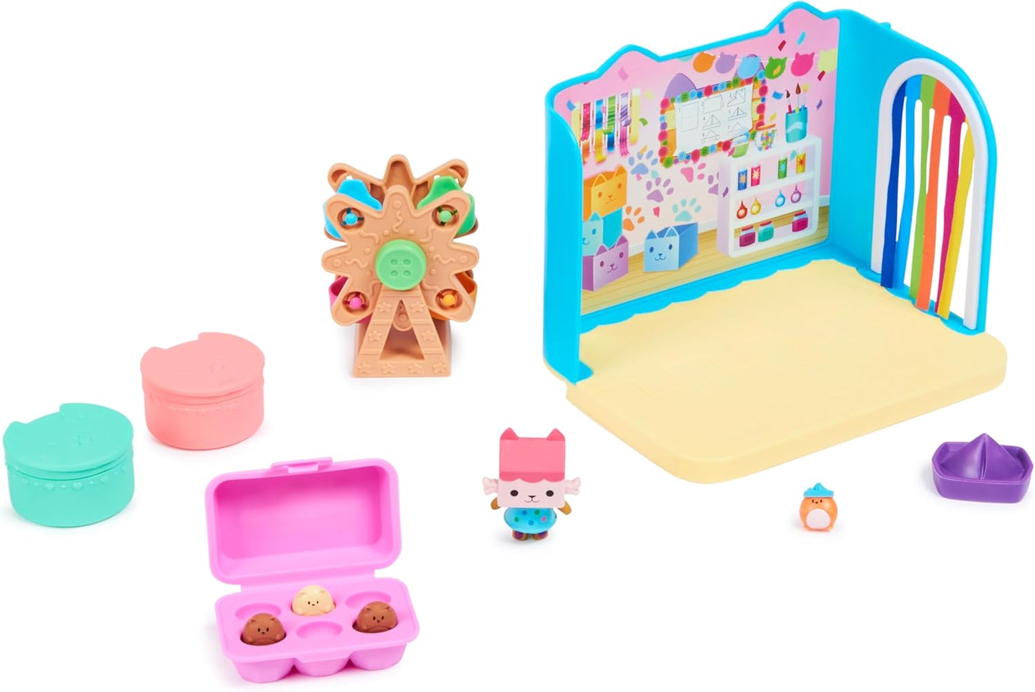 Thumbnail 6 de Gabby's Dollhouse Stanza Baby Box Craft-a-riffic: scatola, accessori e sorpresa per i bambini dagli 3 anni