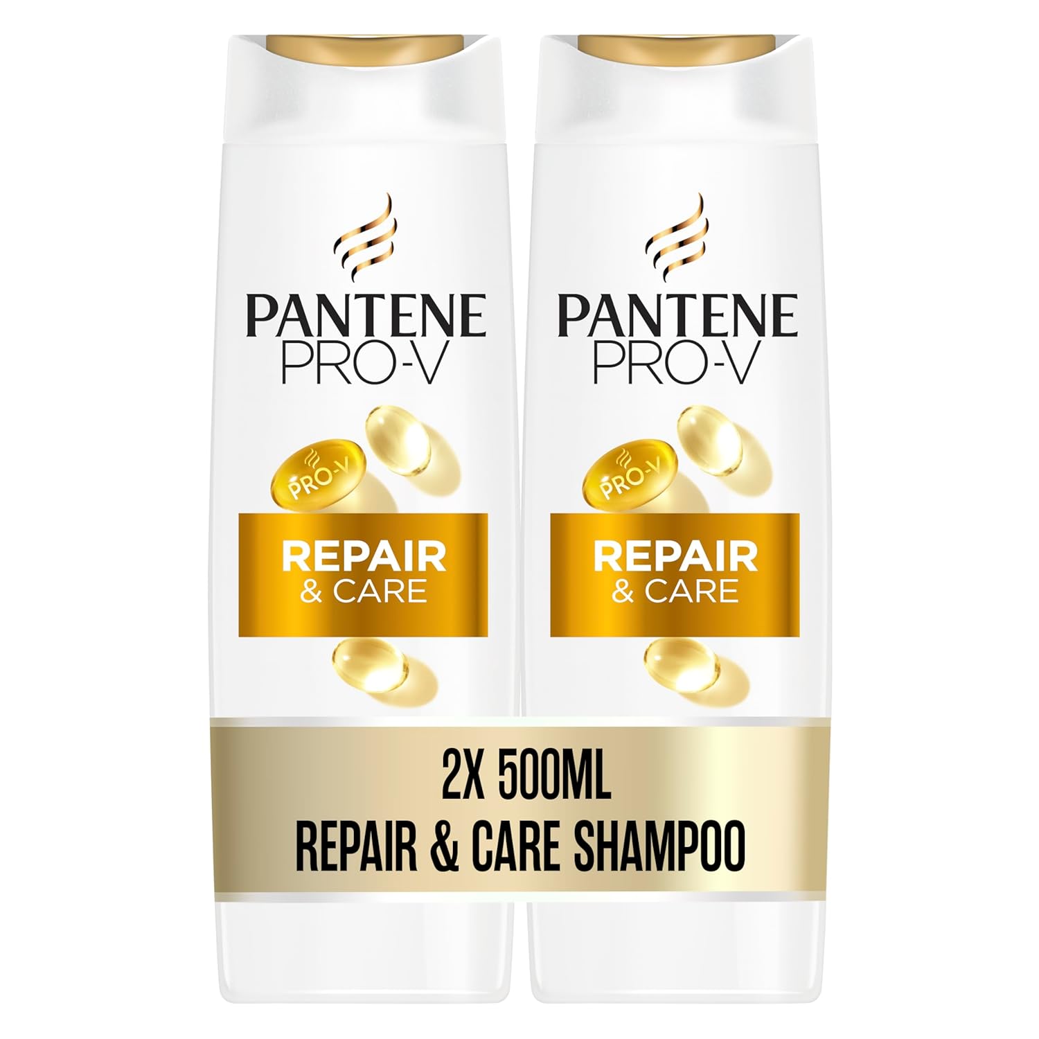 Detalle de Pantene Pro-V Repair & Care Shampoo Duo Pack 2x500 ml