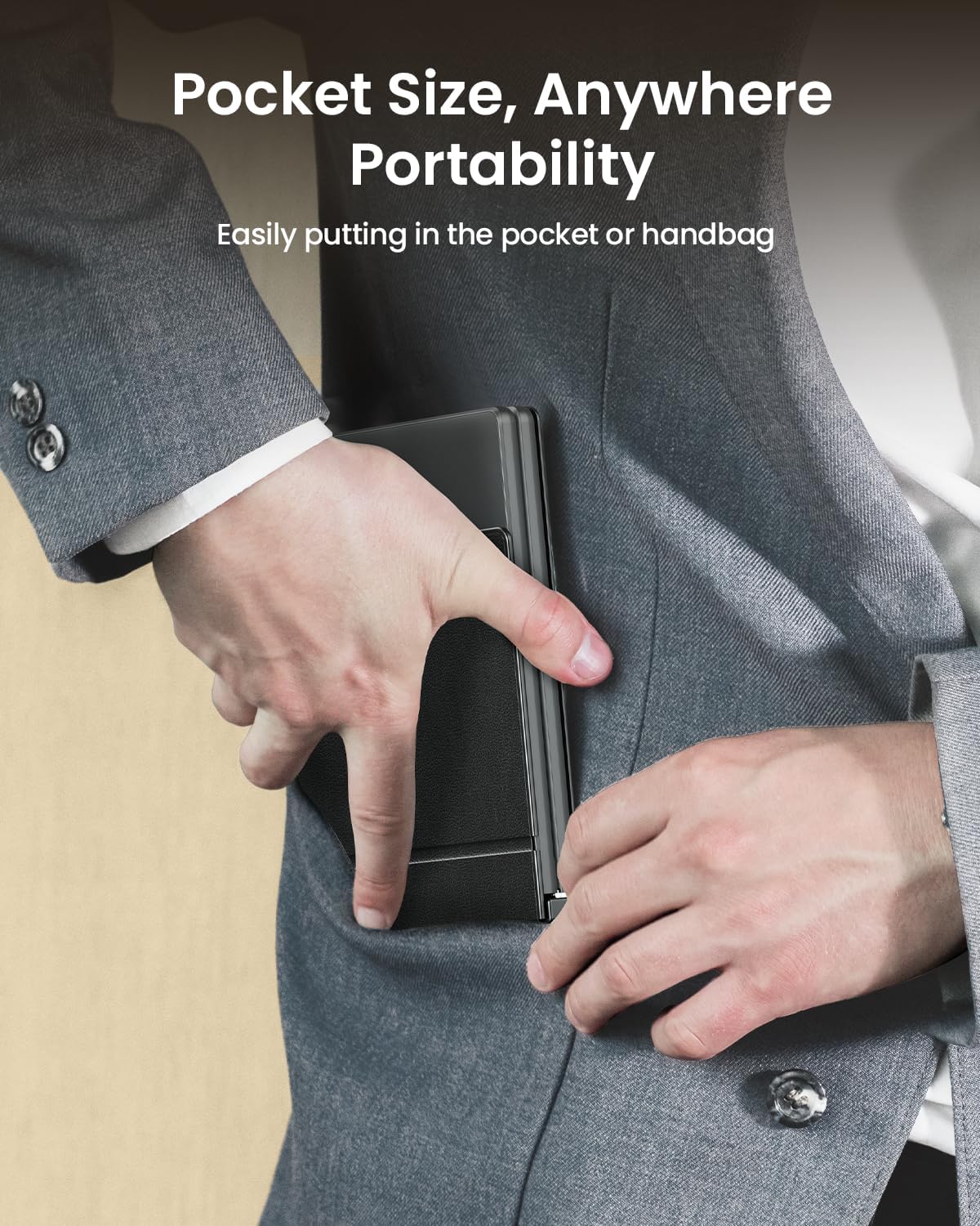 Detalle de ProtoArc XK04 Foldable Bluetooth Keyboard 221g
