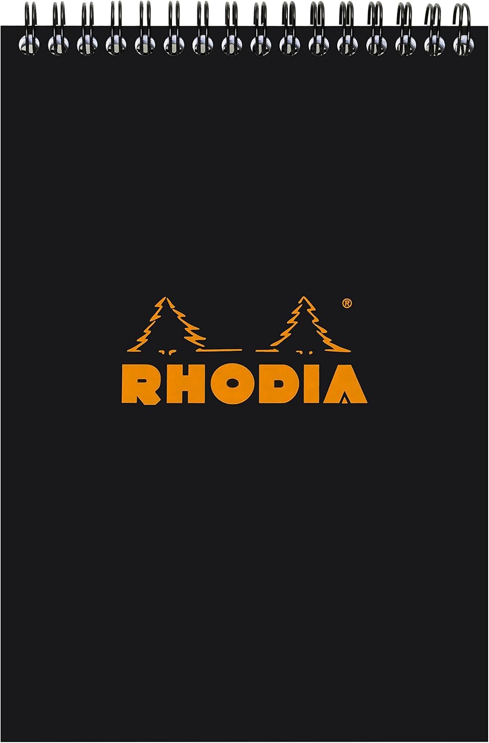 Thumbnail 4 de RHODIA 16501C Bloc-notes à spirale orange (A5) – 80 feuilles détachables, papier Clairefontaine 80 g/m²