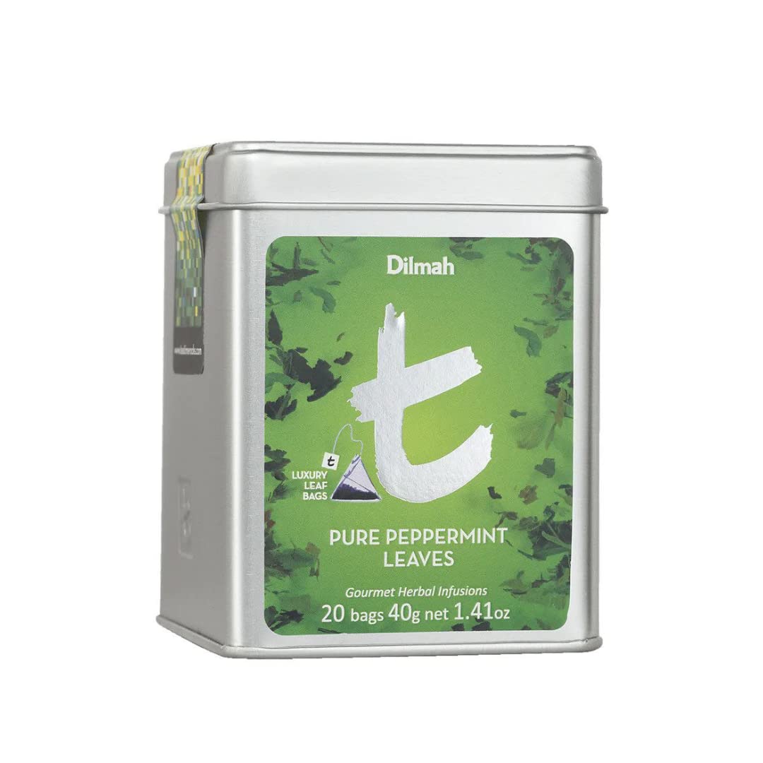 Detalle de Dilmah T-Series Teabags Pfefferminze – 100 Beutel