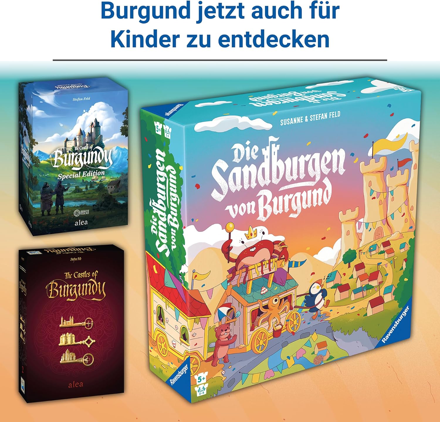 Thumbnail 2 de Ravensburger 24687 Die Sandburgen von Burgund 🎲