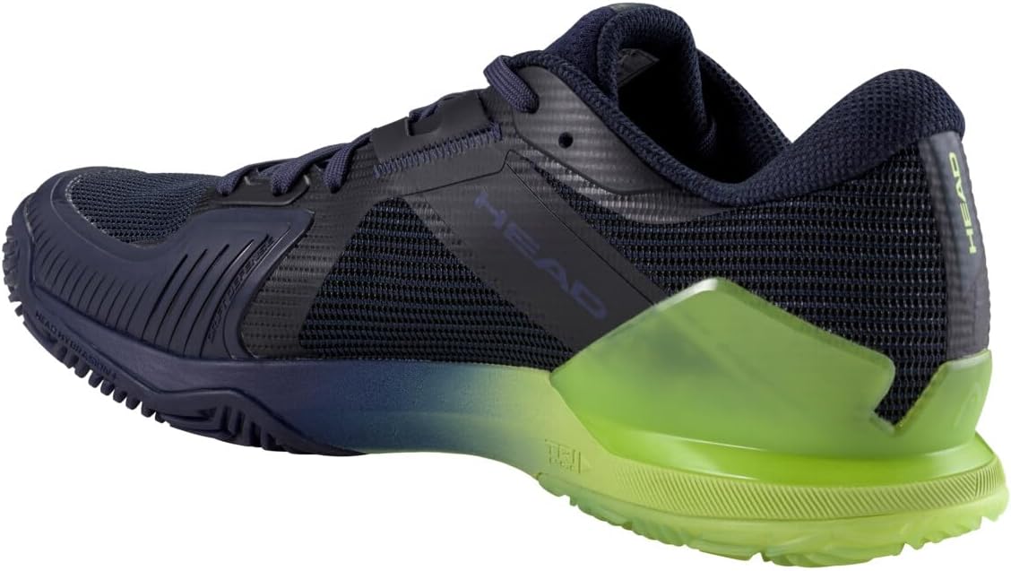 Detalle 2 de HEAD Sprint Pro 4.0 Padel Men, Lime, Navy — Confort et adhérence pour le jeu rapide