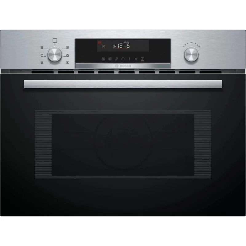 Detalle de Microondas Bosch Serie 6 CMA585GS1 44L 900W combinado integrado con display LCD