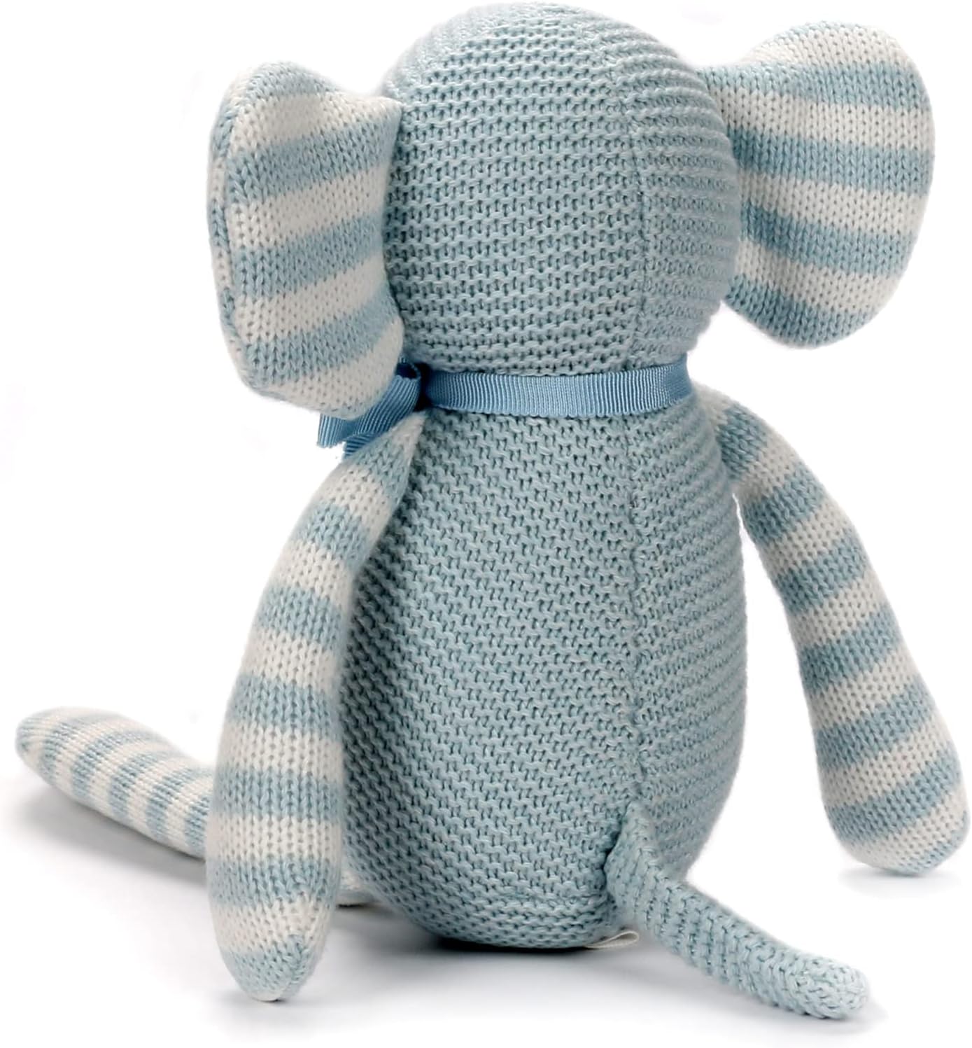 Thumbnail 3 de FLUFFYFUN 7.1" Blue Elephant Teddy, organic soft toy