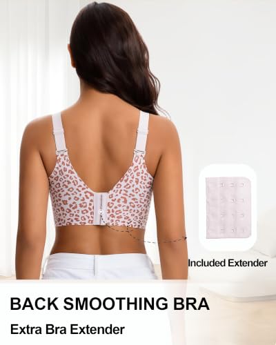 Detalle de HOWIN soutien-gorge sans armature grande taille, bande jelly 360° et maintien renforcé