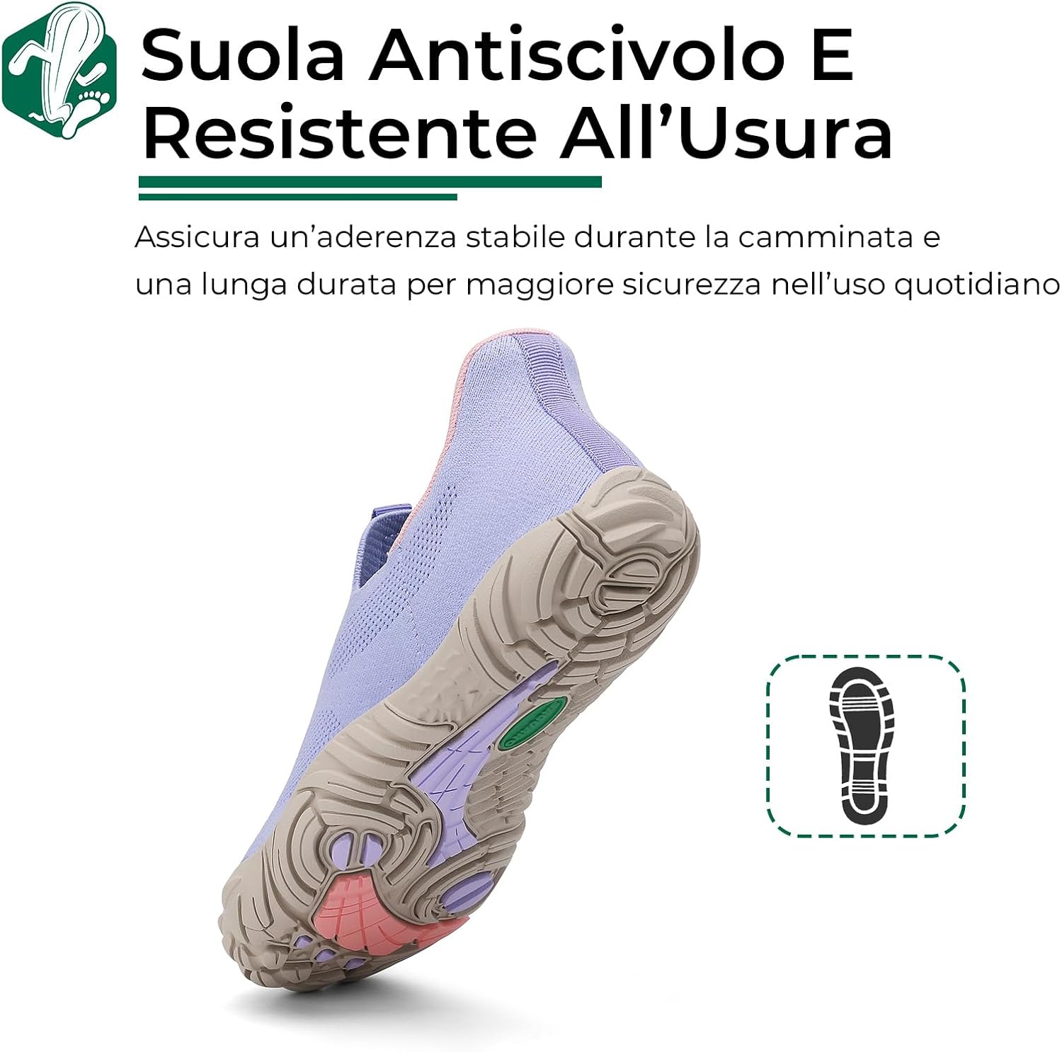 Thumbnail 4 de SAGUARO Scarpe Minimaliste Unisex Senza Lacci con Punta Ampia – Taglie 36–46