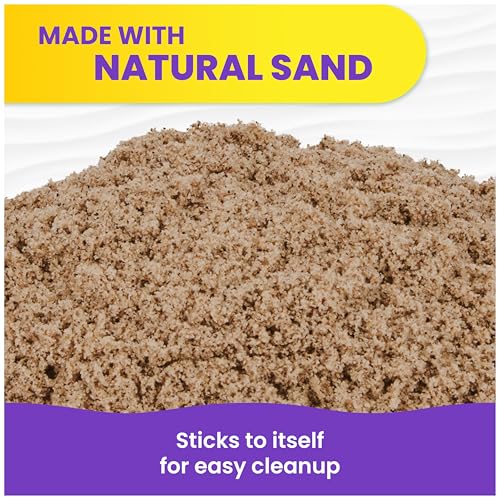 Detalle 2 de Kinetic Sand 3.25lb Beach Sand Amazon Exclusive – Sensory Toys for Ages 3+