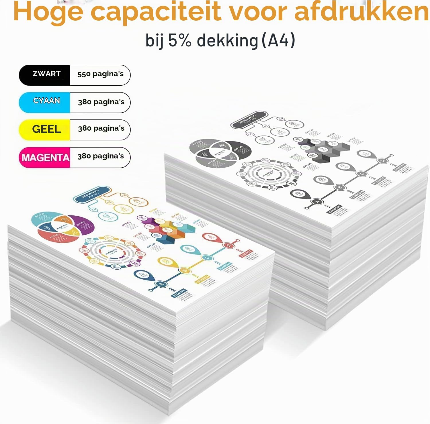 Thumbnail 3 de LeciRoba LR-604XL-4PK-CN1 604XL-cartridges, multipack met 4 kleuren