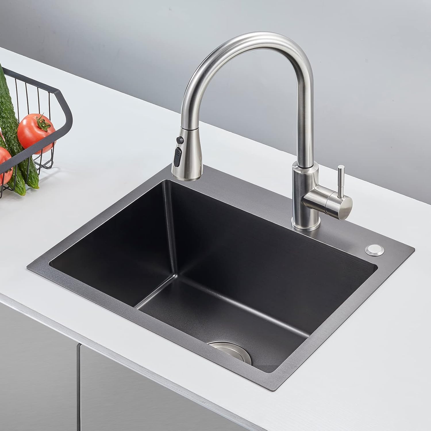 Detalle de POPFLY Kitchen Sink 25-inch