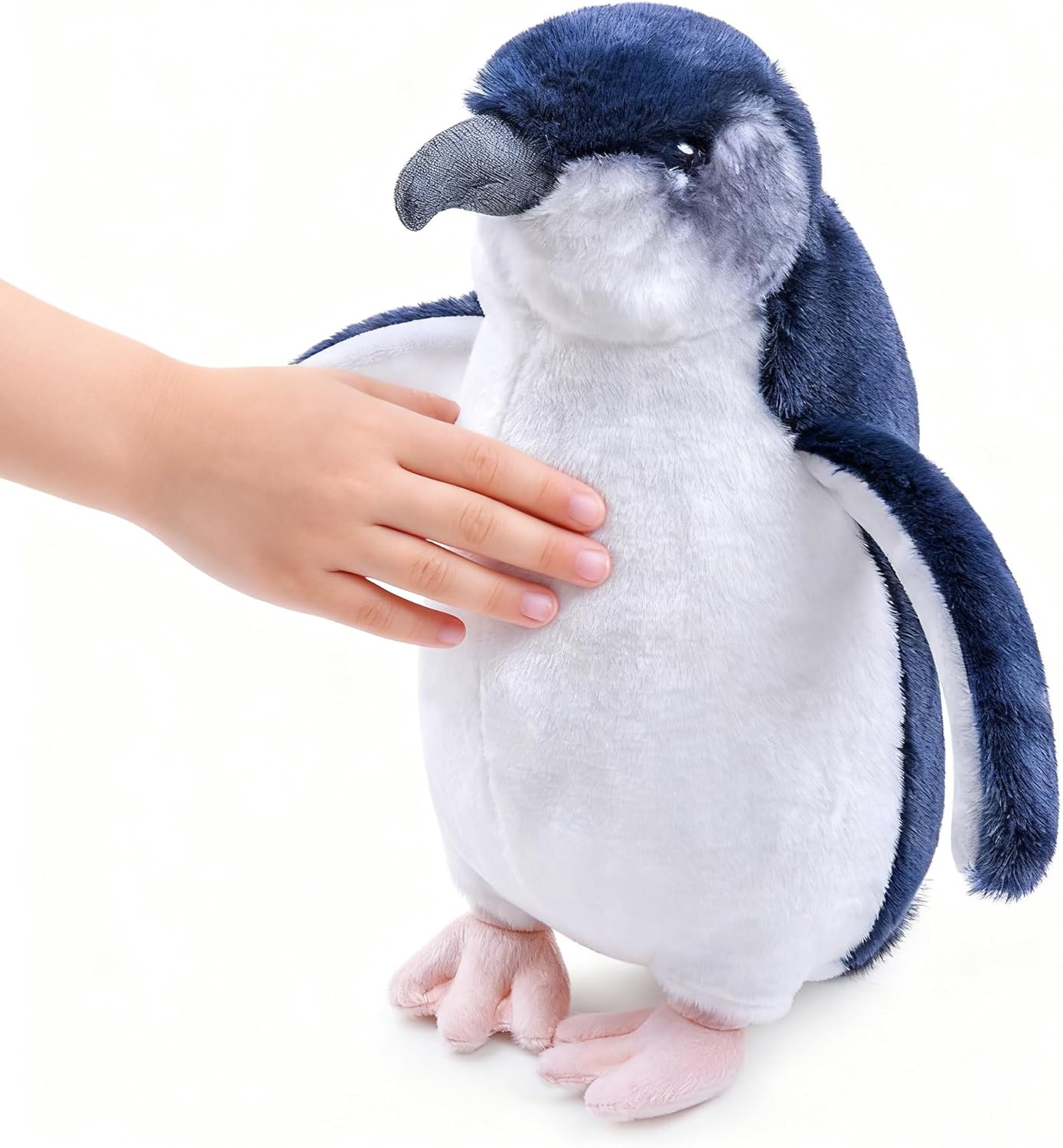 Thumbnail 2 de RLOMUTE Blue Penguin Plush Toy, 10.6 Inch – Cuddly Soft Teddy for Play, Décor and Gifting