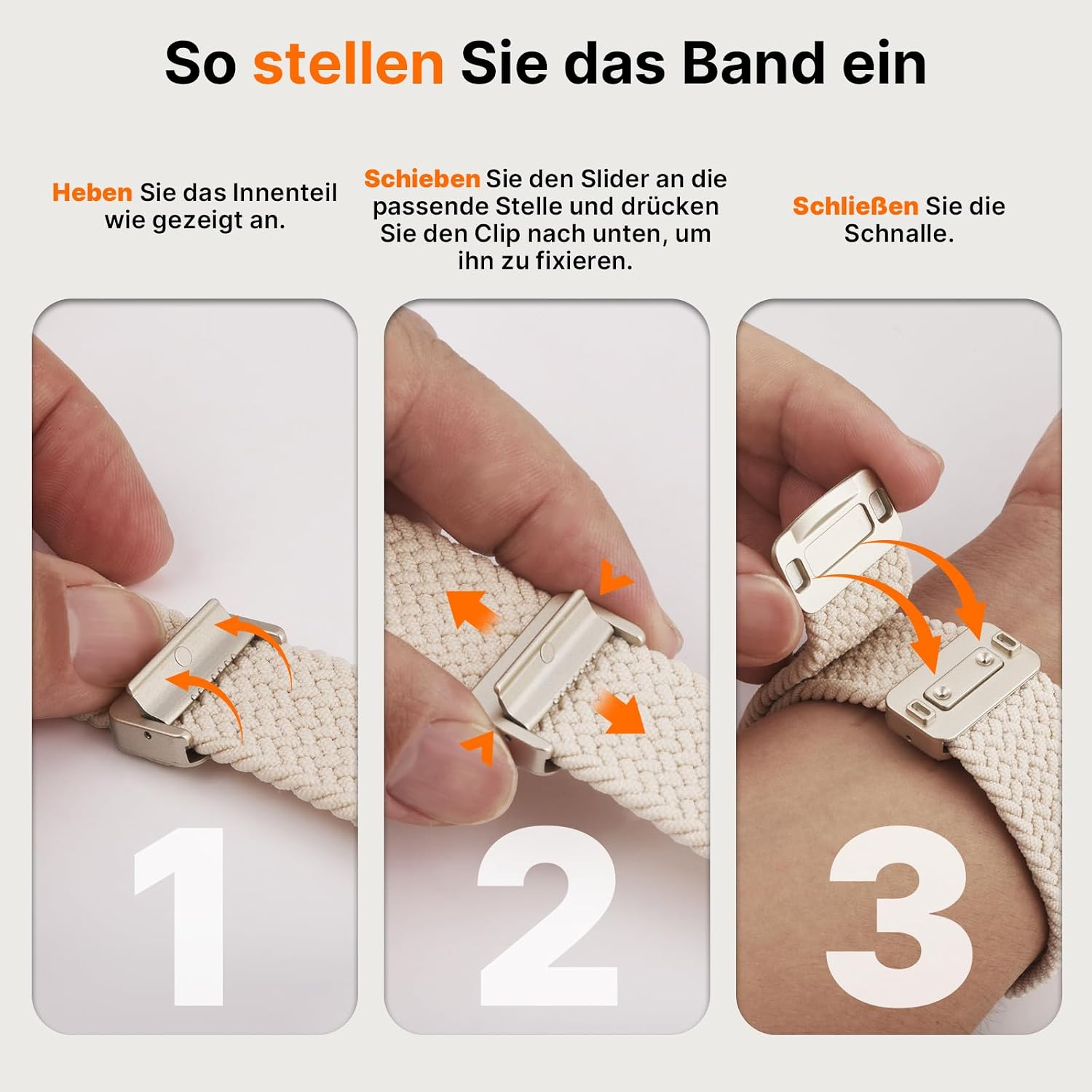 Thumbnail 5 de Fullmosa Nylon Uhrenarmband 20mm