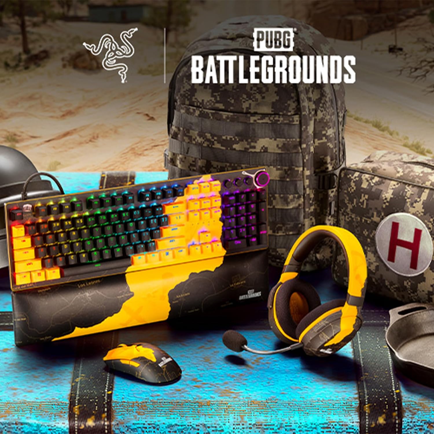 Detalle de Razer Viper V2 Pro: Ultra-Light Wireless Esports Mouse (PUBG Edition)