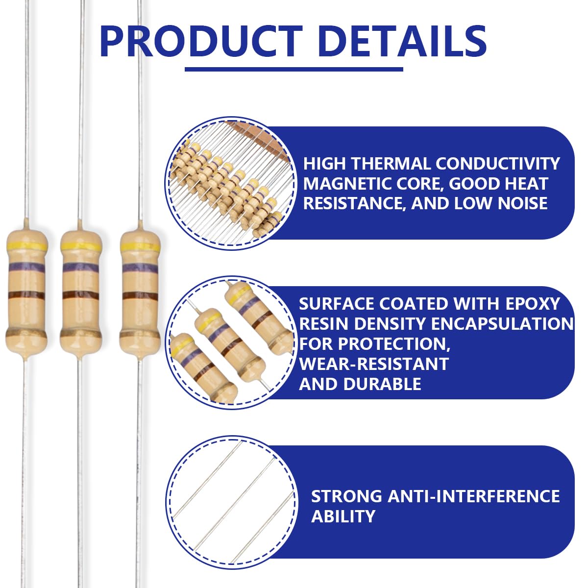 Thumbnail 2 de Innfeeltech 470 Ω 1W Widerstände 🔧