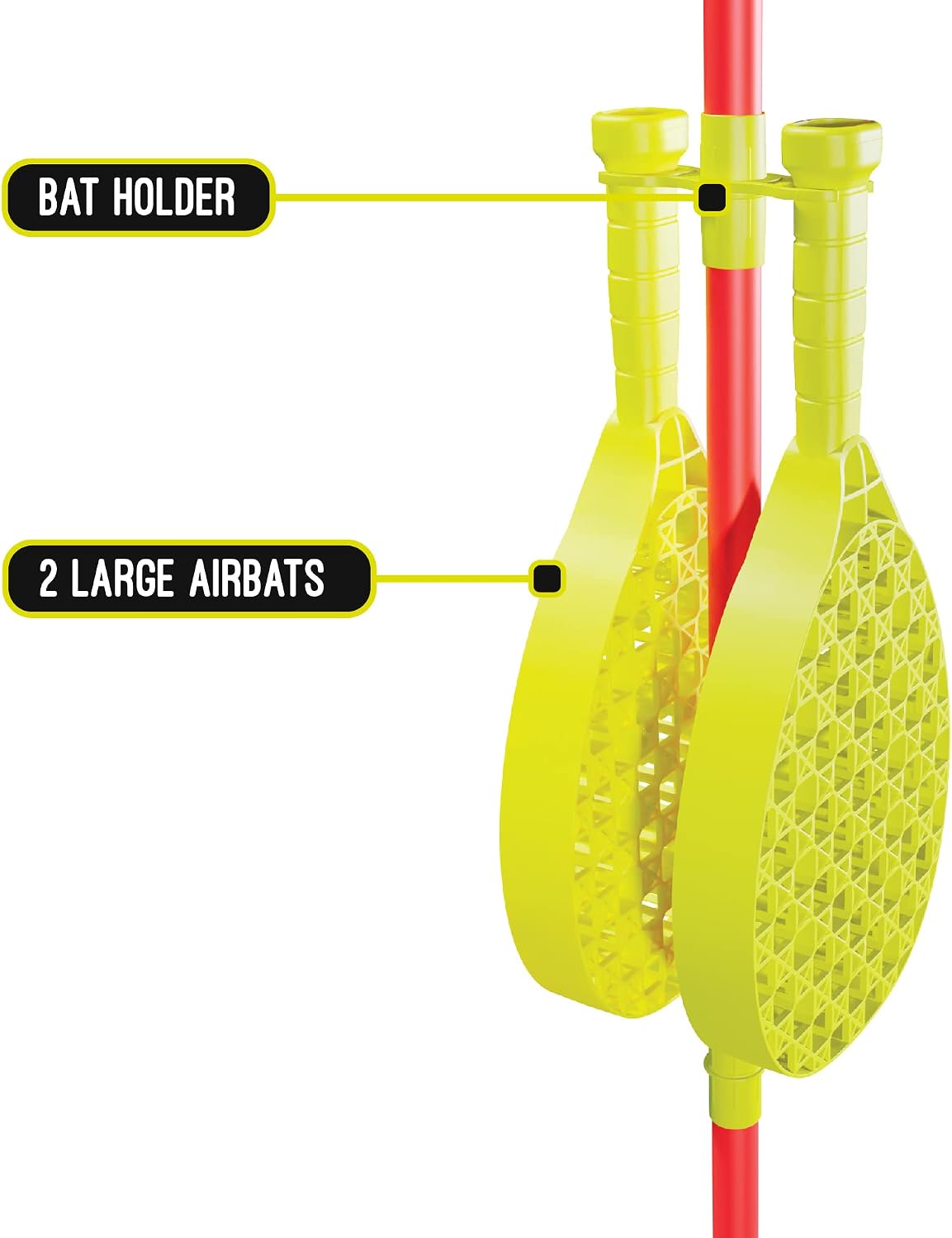 Thumbnail 4 de Swingball Classic Original | Red and Yellow – Outdoor Family Game