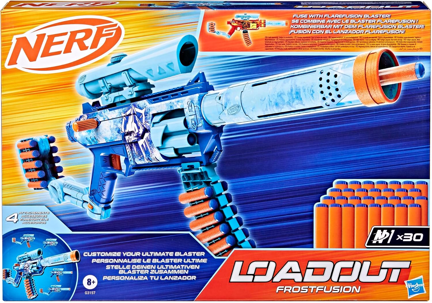 Thumbnail 1 de Nerf Loadout FrostFusion 30 dardi