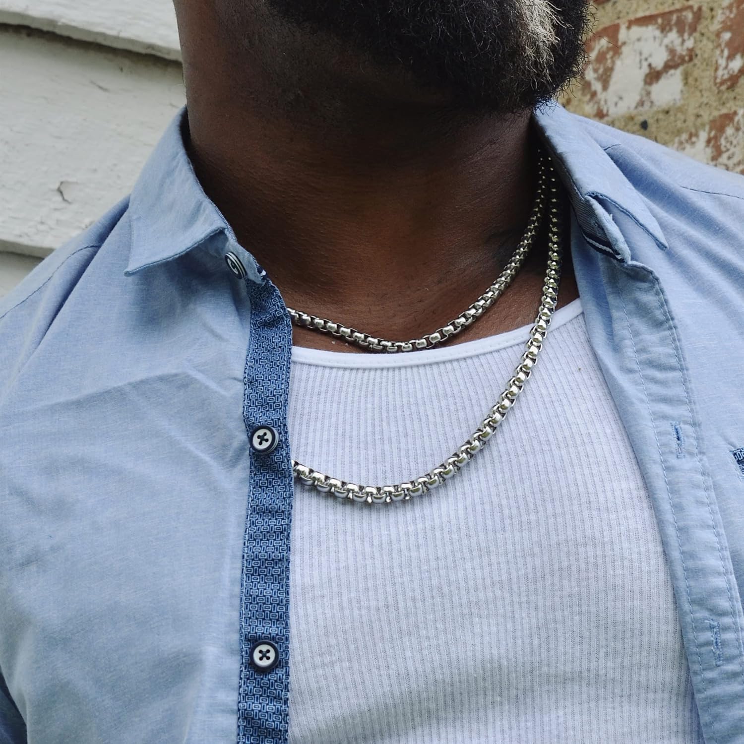 Detalle 2 de Giftall Stainless Steel Chain Necklace