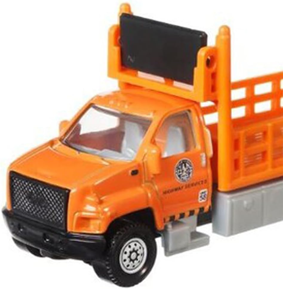 Thumbnail 1 de Matchbox Mbx Construction – Camion atténuateur GMC 3500 (dès 3 ans)