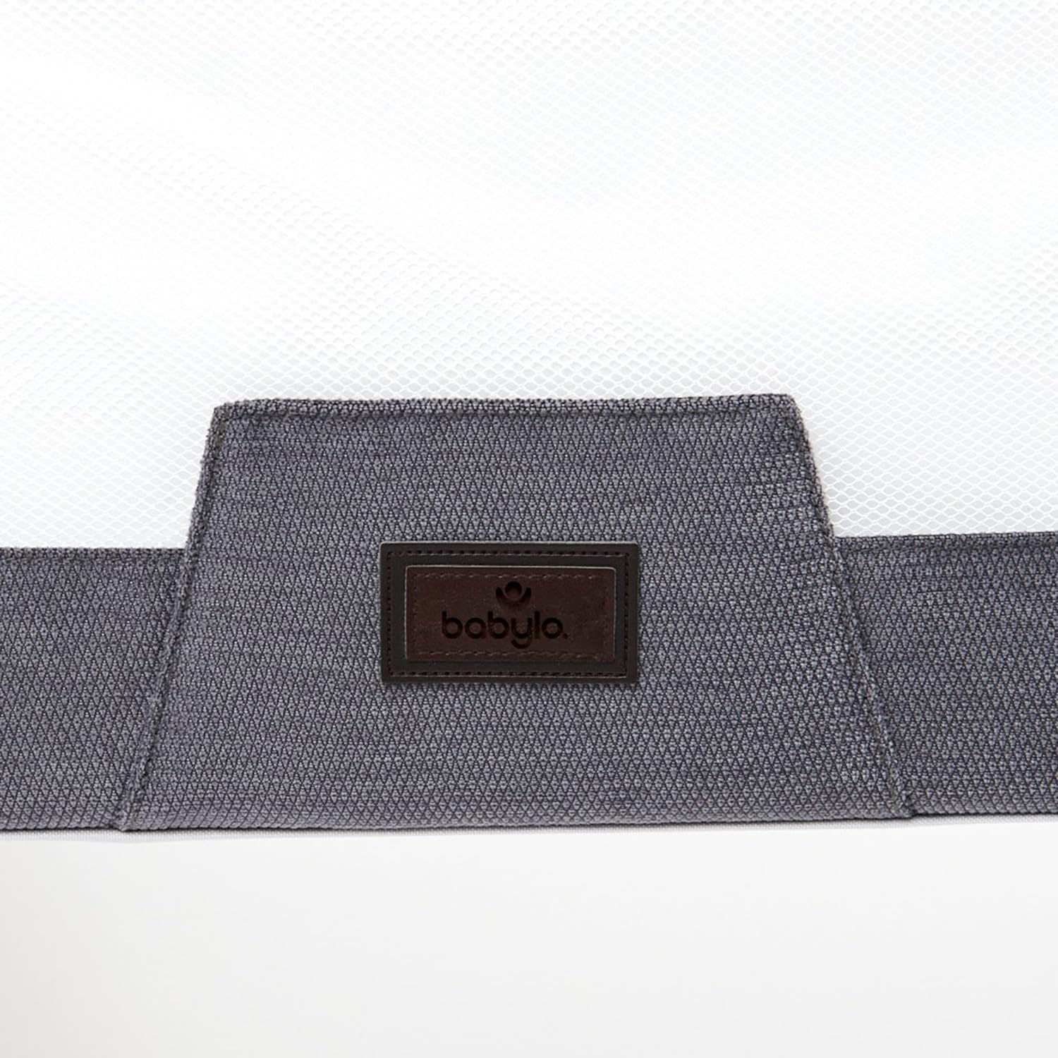 Detalle 2 de BABYLO Aurora 2-in-1 Co Sleeper, Bedside Crib & Standalone Cot with Mattress (Grey)
