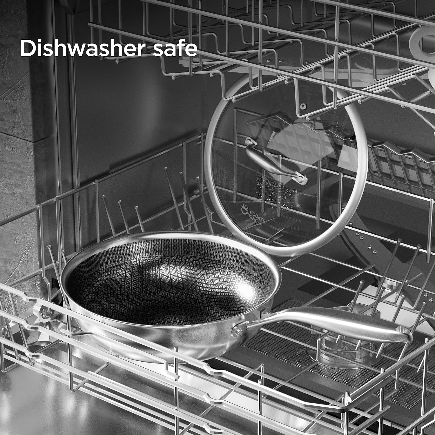 Thumbnail 6 de COOKER KING 12-Inch Hybrid Wok Pan
