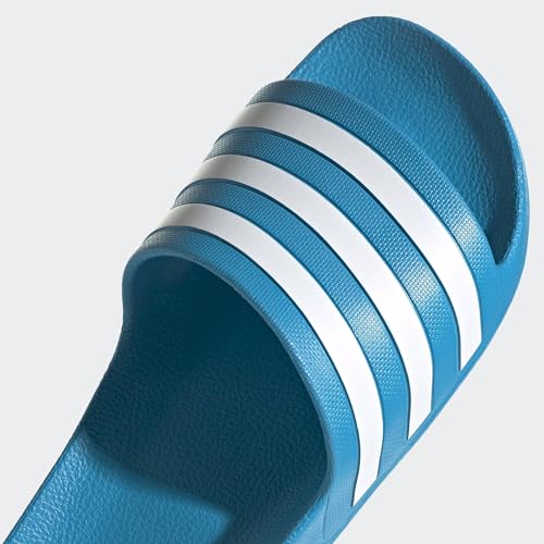 Thumbnail 7 de Adilette Aqua Slides para adulto de adidas: Solar Blue / Cloud White, talla 42 EU