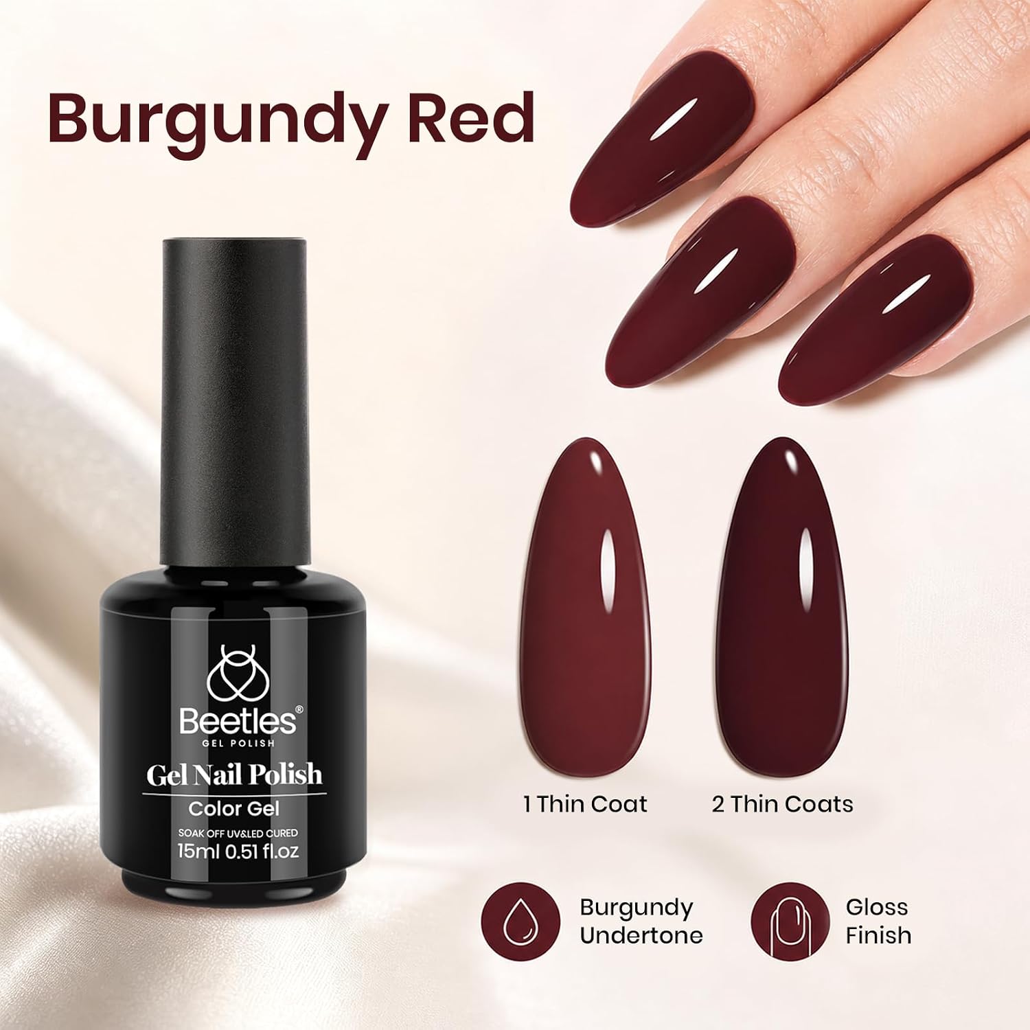 Thumbnail 2 de Beetles Gel Nail Polish 15 mL