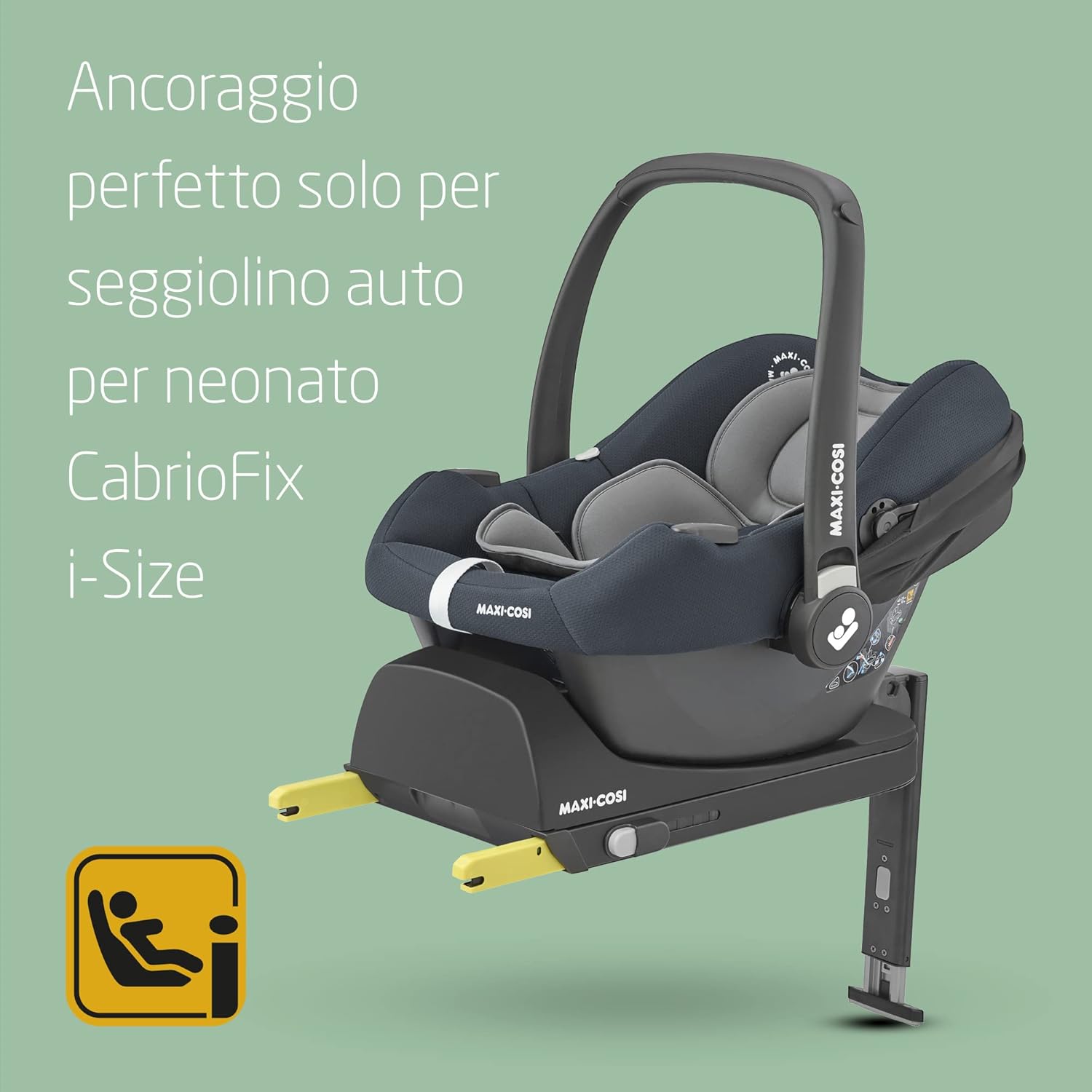 Thumbnail 1 de Base Maxi-Cosi CabrioFix i-Size: base ISOFIX per seggiolino neonati (40–75 cm)