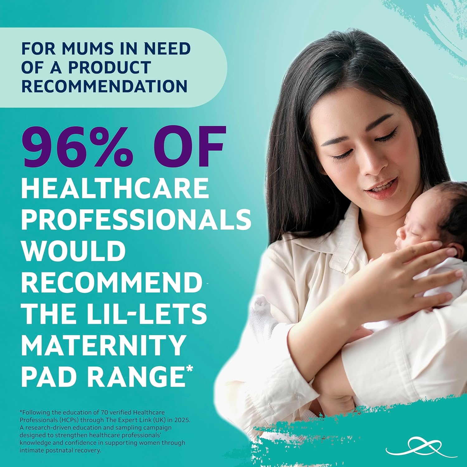 Thumbnail 6 de Lil-Lets Maternity Pads with Wings – Extra Long Maxi Thick (30 pads, 3 packs)