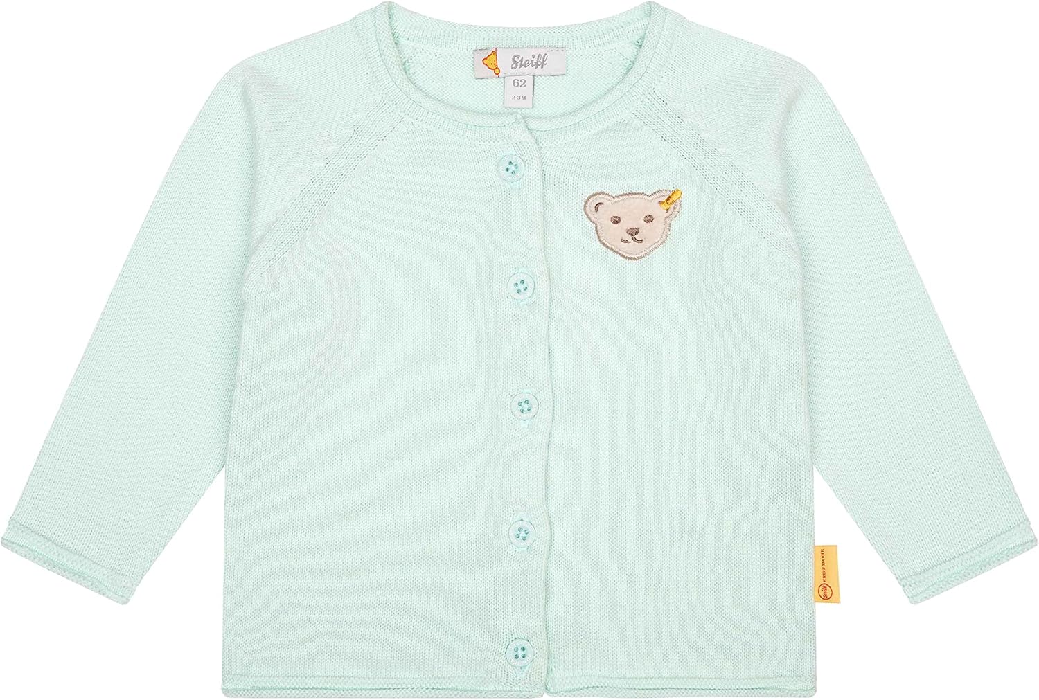 Detalle 2 de Steiff Baby-Mädchen Strickjacke Leichte Baumwolljacke