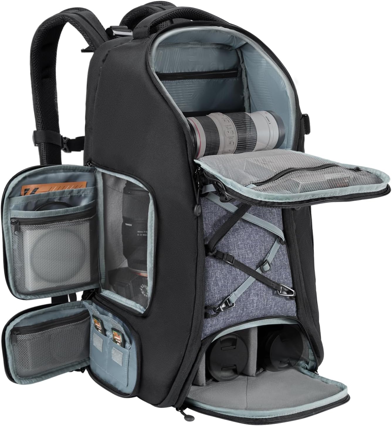 Detalle de K&F CONCEPT Fotorucksack 30L für DSLR