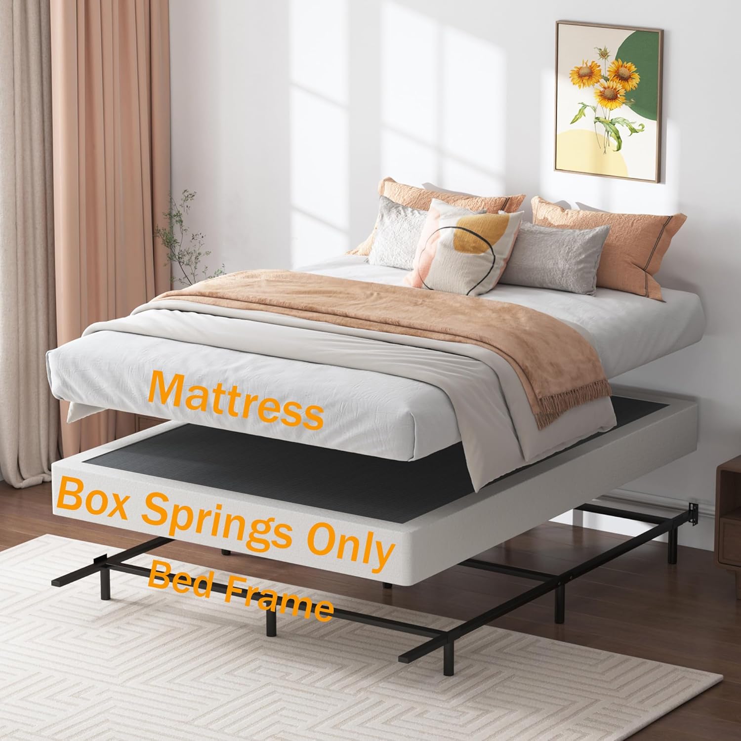 Thumbnail 3 de SHLAND 7 Inch Box Spring Full