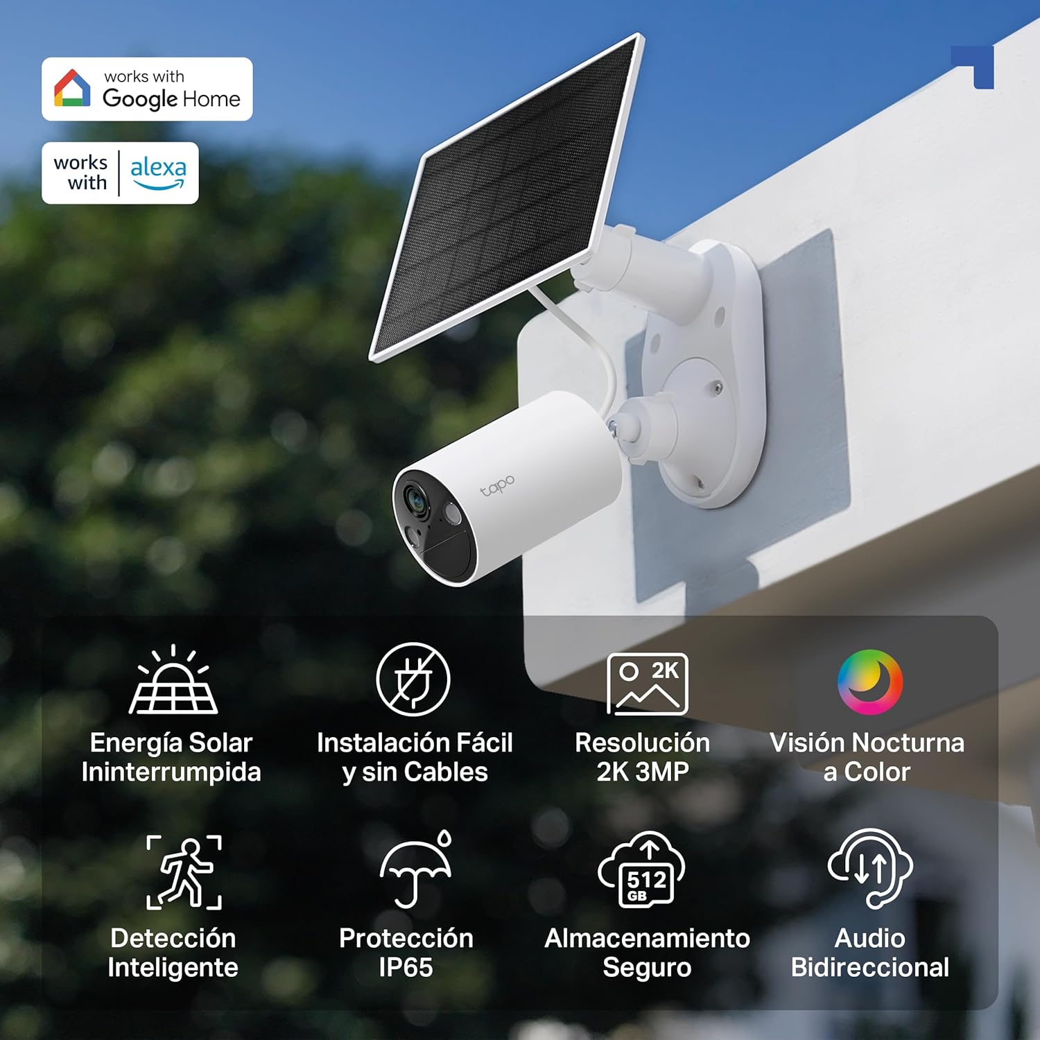 Thumbnail 1 de Tapo C410 Kit Cámara Solar Exterior 2K