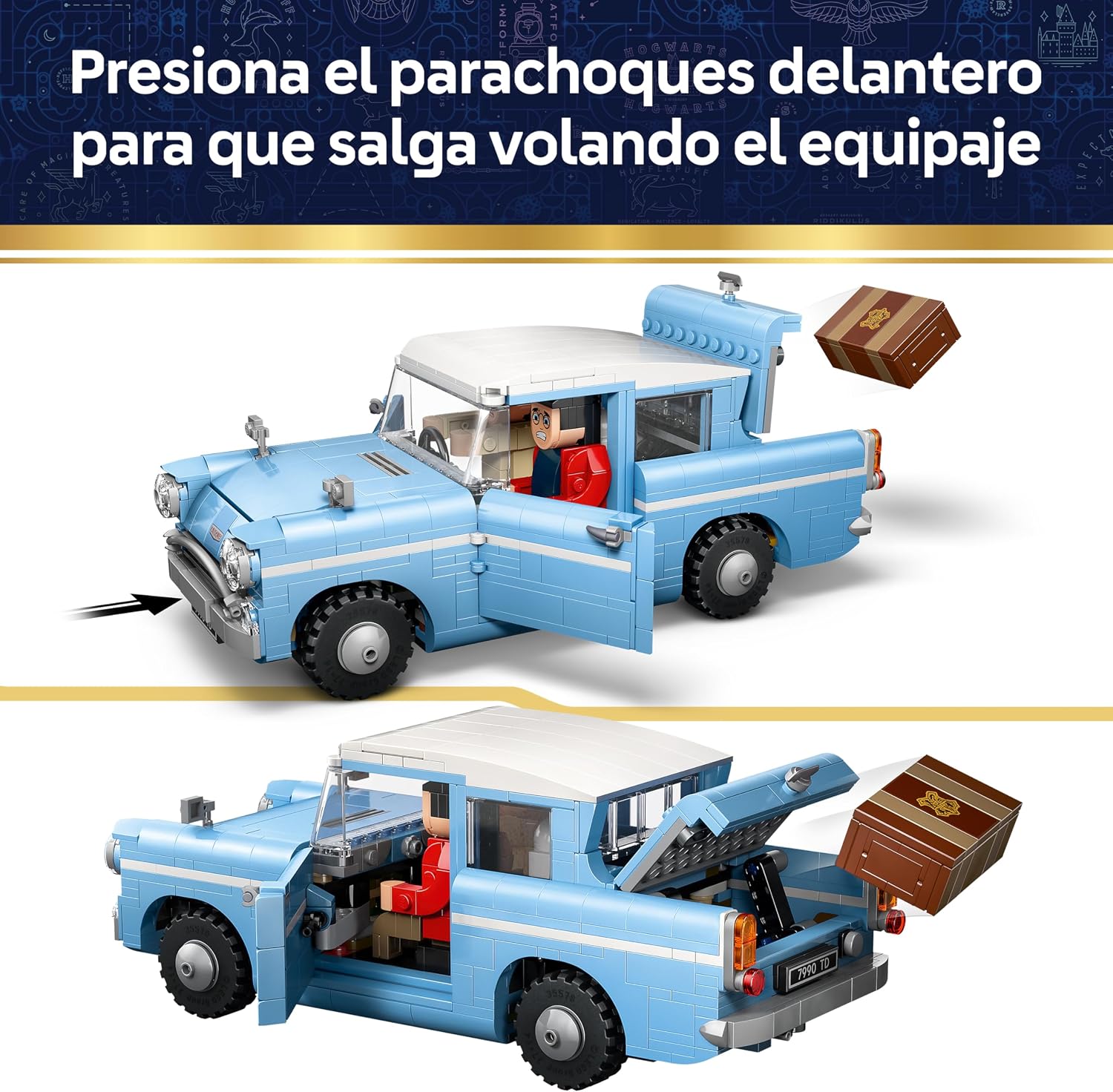 Thumbnail 4 de LEGO Harry Potter Ford Anglia Volador 76470