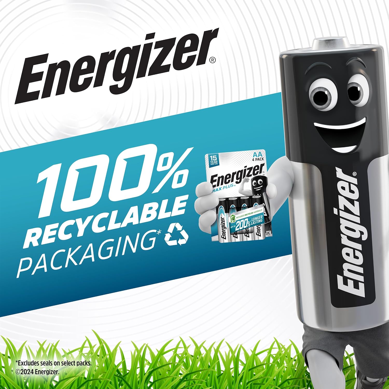 Detalle de Energizer Max Plus AA Batteries (10 Pack) – Long-Lasting 1.5V Alkaline Power for High-Drain Devices