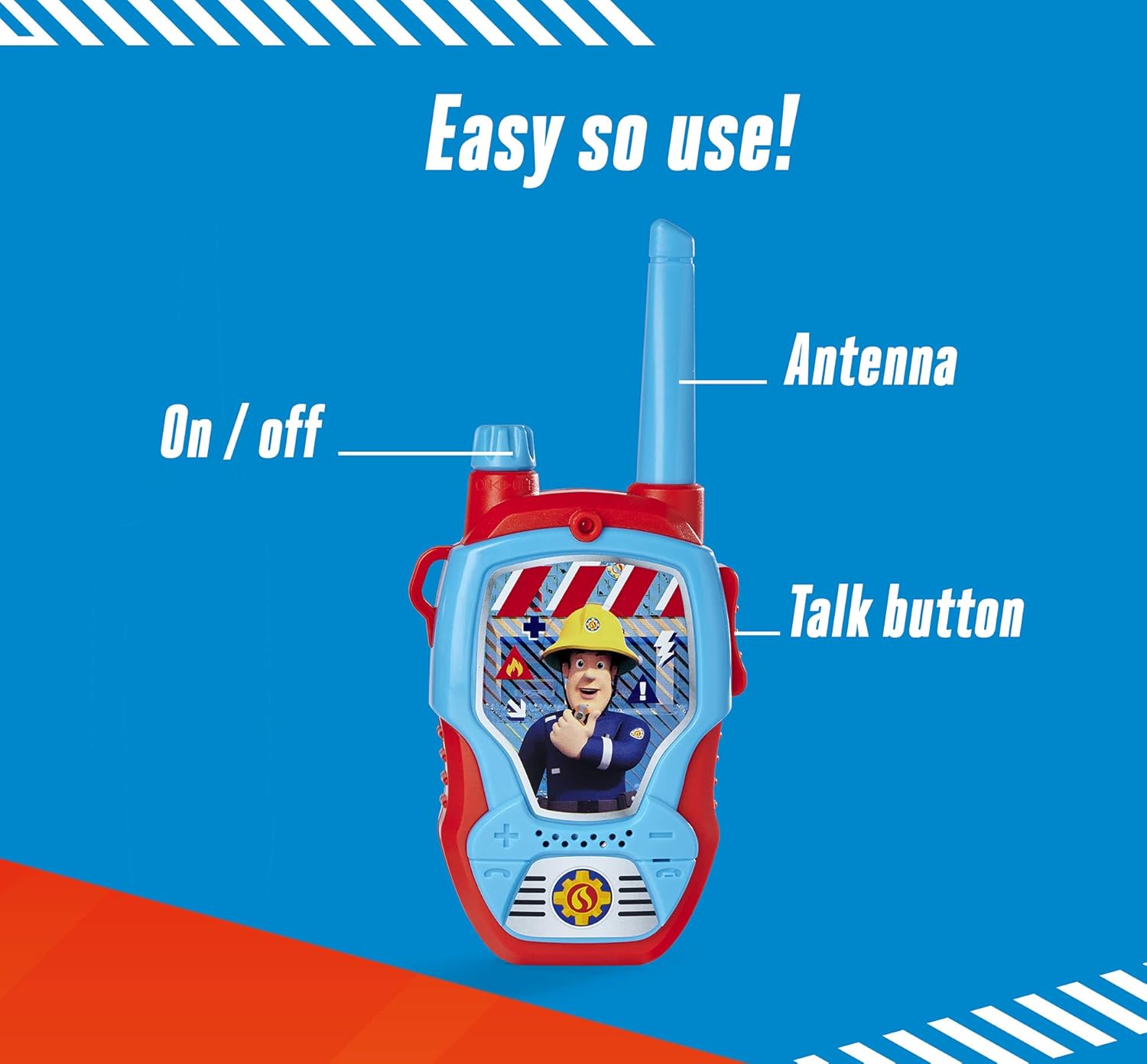 Detalle 2 de Dickie Toys 203092005 Walkie Talkies 100 m