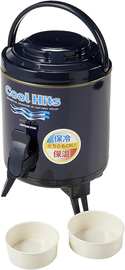 Detalle de キャプテンスタッグ クールヒッツ ウォータージャグ 2.9L 保温・保冷タイプ・1栓