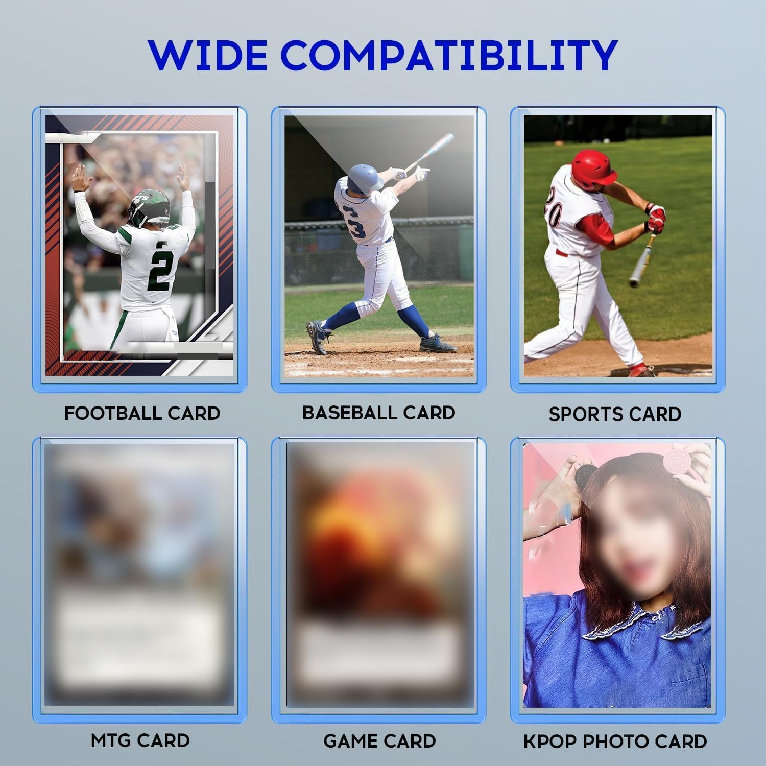Detalle 1 de Trading Card Sleeves, 3×4