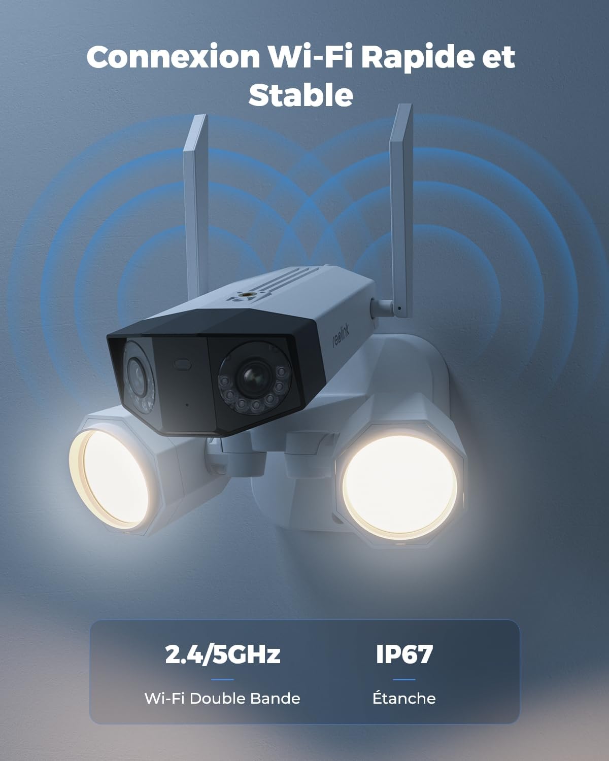 Thumbnail 5 de Reolink 4K Caméra de surveillance extérieure 8MP 180°